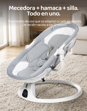 Mecedora multifuncional para bebé