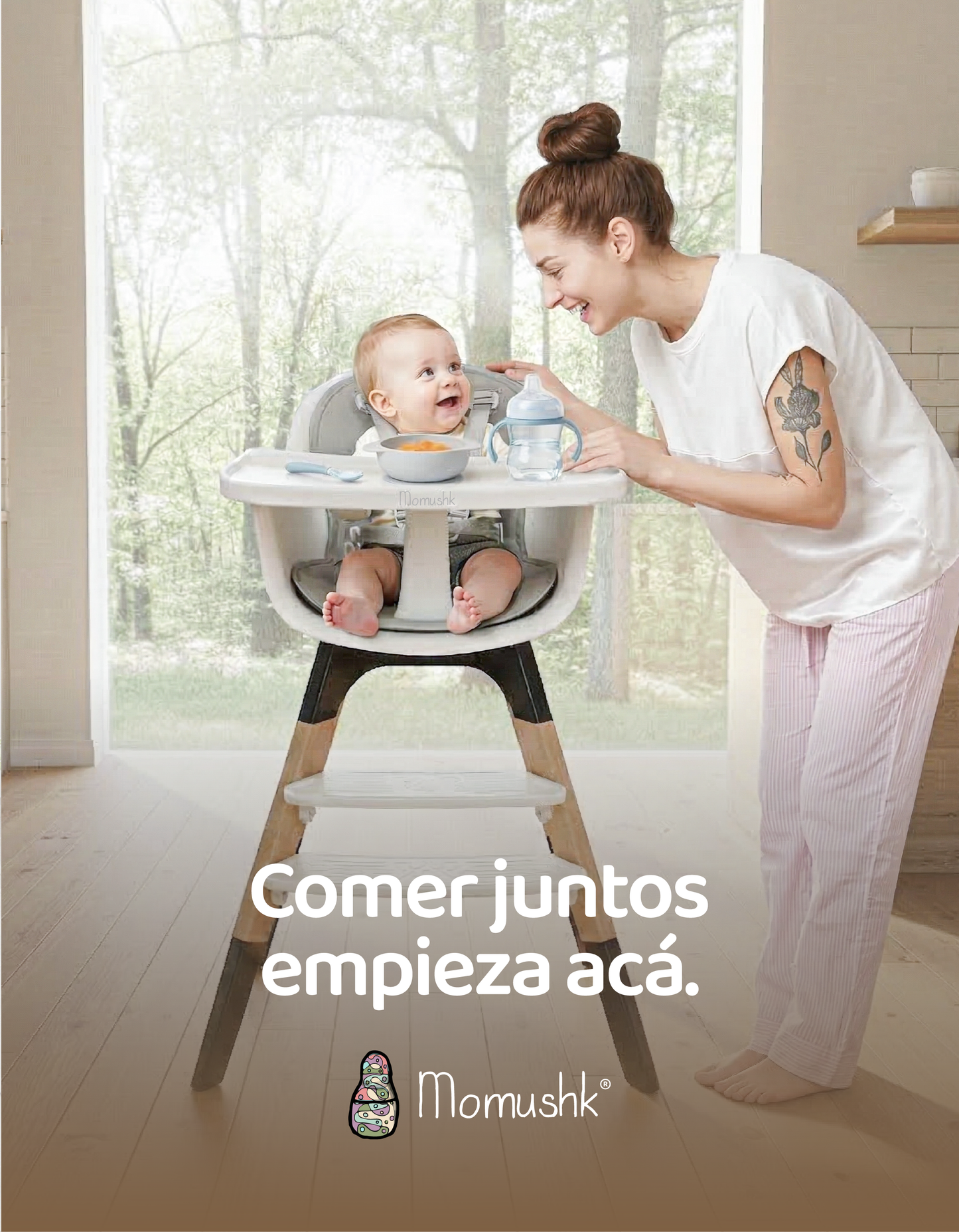 Silla alta para bebé
