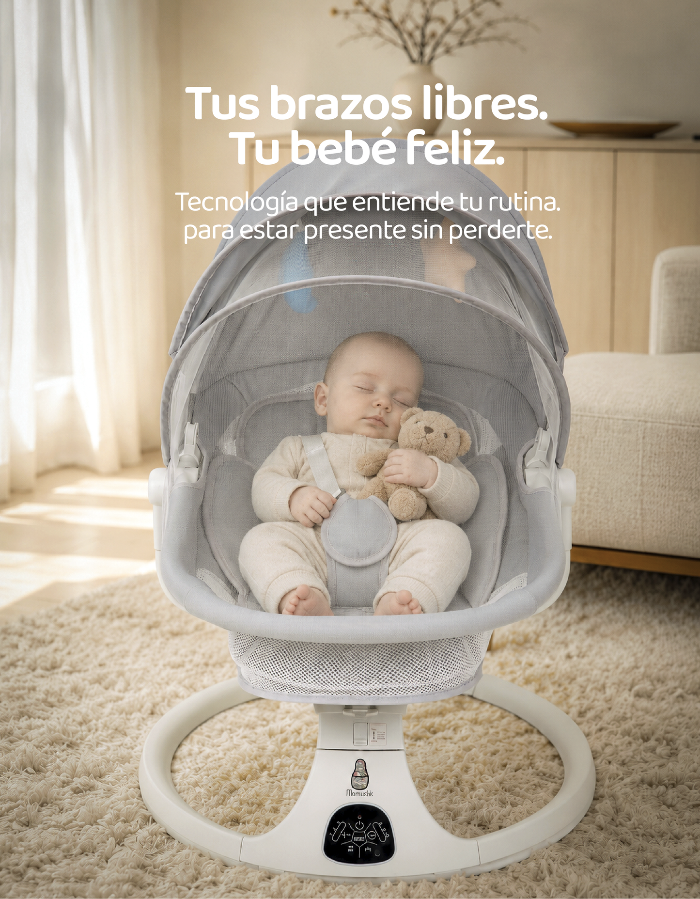 Mecedora multifuncional para bebé